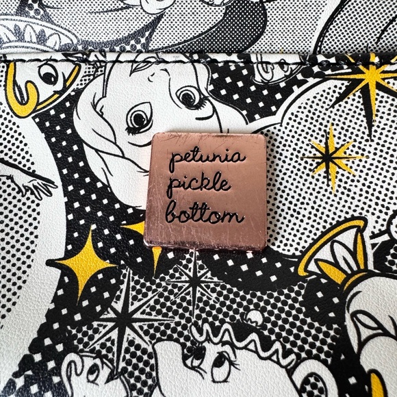 Petunia Pickle Bottom Disney Beauty And The Beast Pop Art Belle Stroller Caddy - Picture 9 of 12
